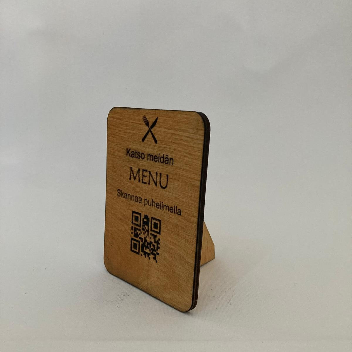 Menu QR-Koodikyltti